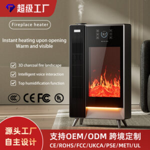 Умный каминный обогреватель трансграничное 3D моделирование распыление пламени паровой увлажнитель воздуха для дома голосовое дистанционное управление обогреватель