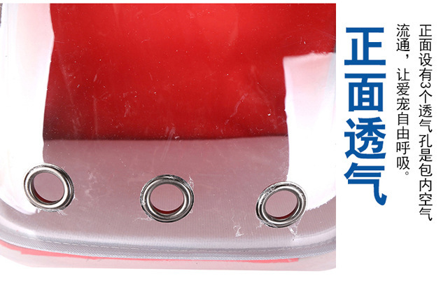 прозрачная сумка для кошек в стиле космической