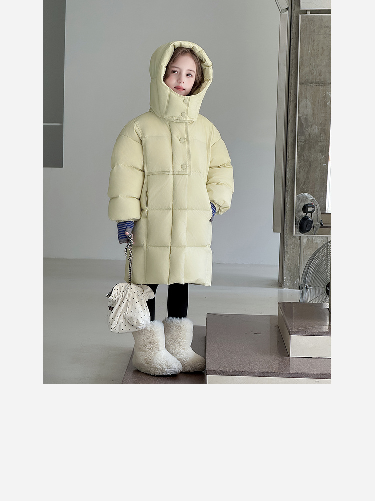 Детская одежда Tutu Little Elephant, пуховик для девочек, зимняя