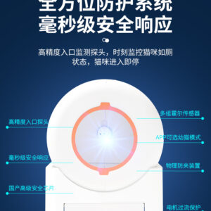 Умный кошачий туалет большой полностью закрытый с защитой от брызг, автоматическая очистка и дезодорация электрического туалета для кошек в одной партии