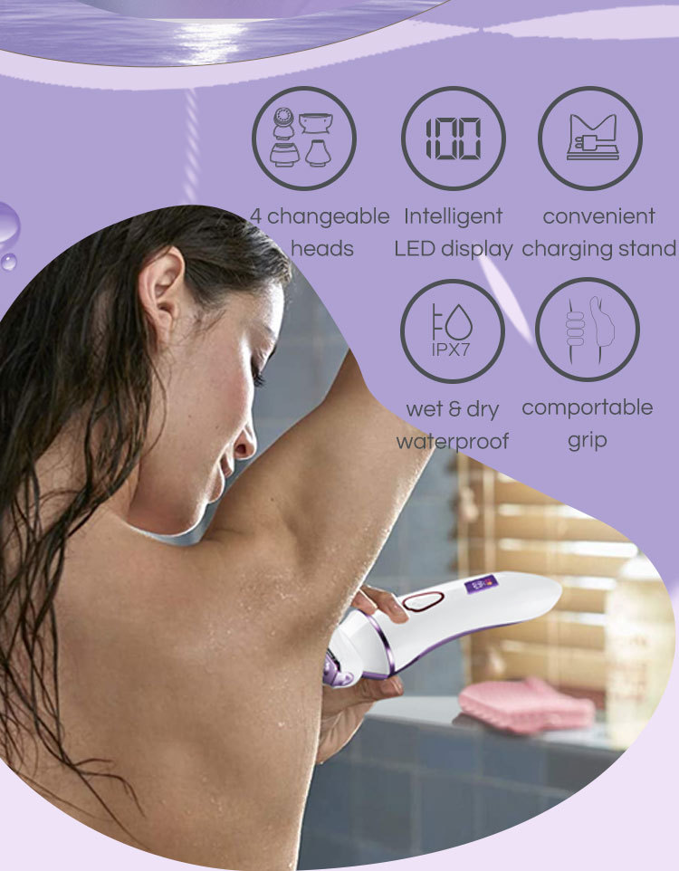 бритва с несколькими лезвиями для женской эпиляции,