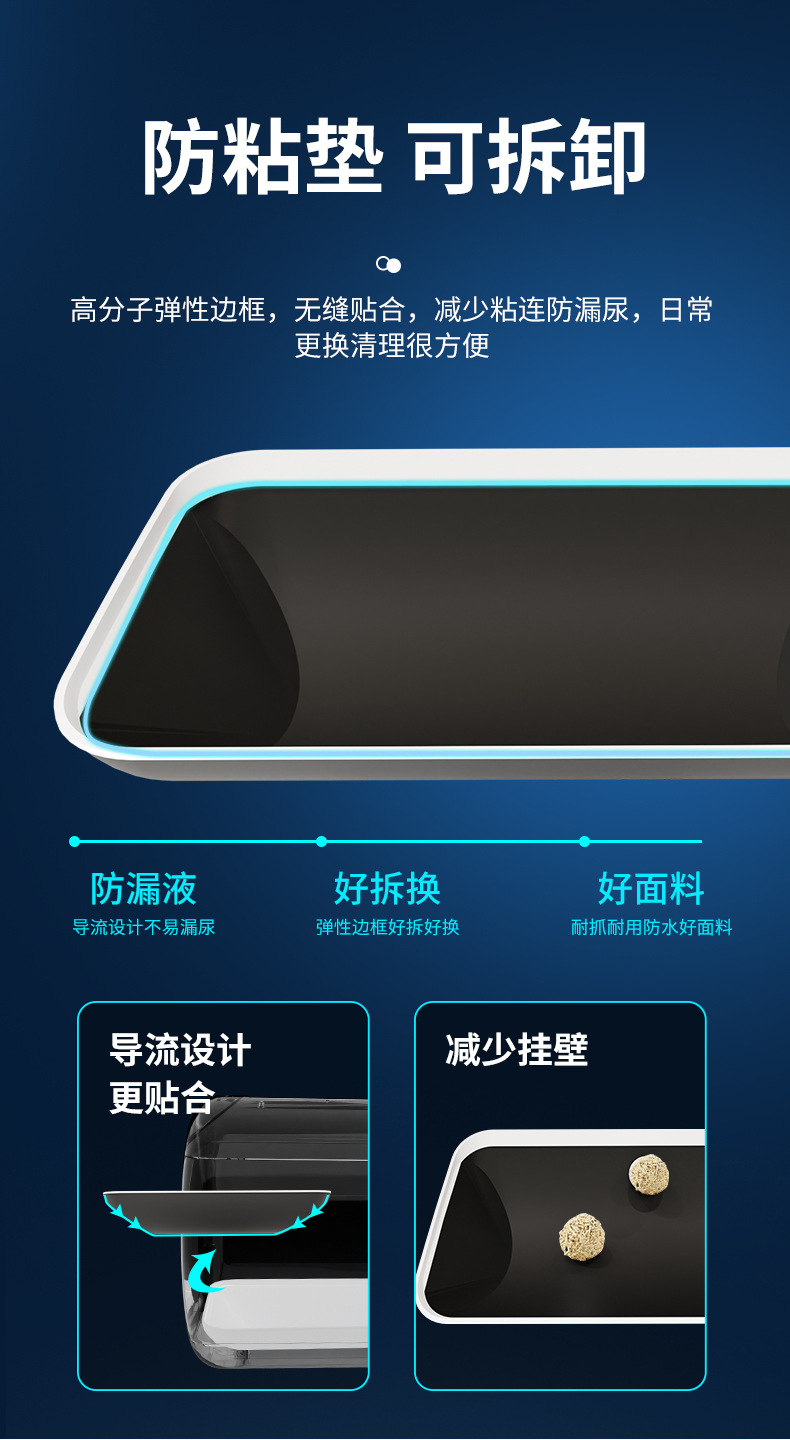 Умный кошачий туалет большой полностью закрытый с защитой от брызг, автоматическая очистка и дезодорация электрического туалета для кошек в одной партии