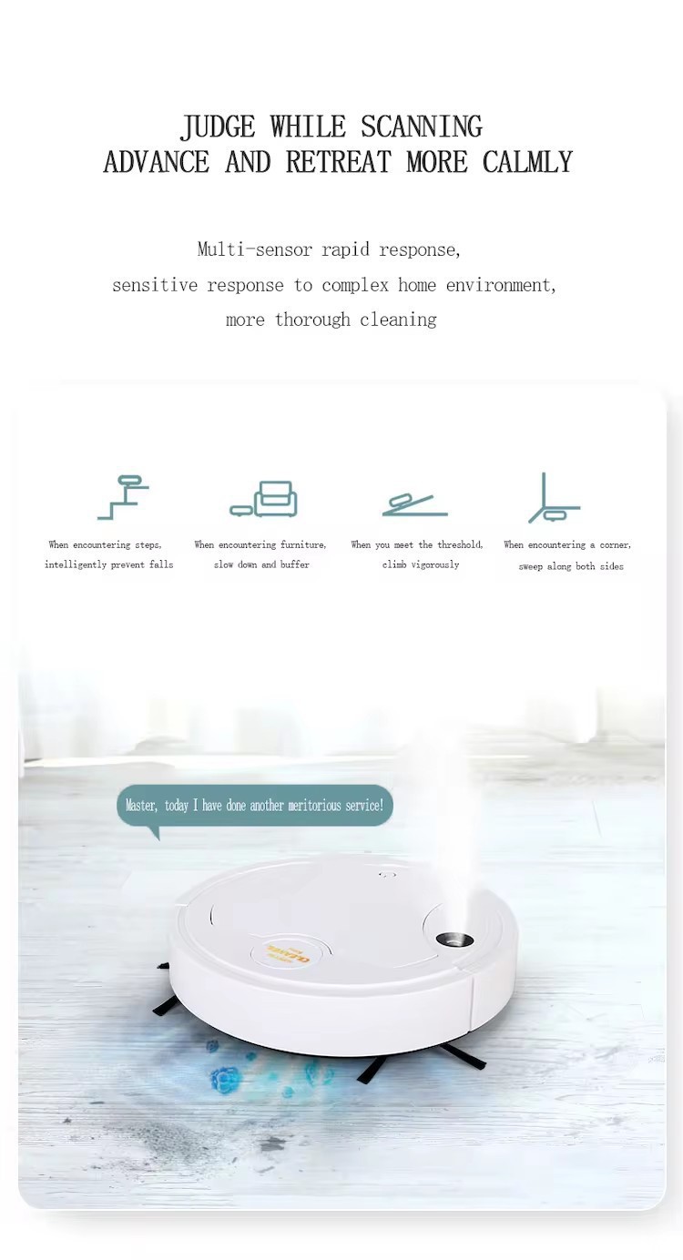 Робот-пылесос, распыляющий воду робот-подметальщик «четыре в одном» (трансграничная электронная коммерция)