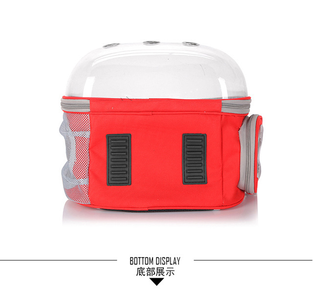 прозрачная сумка для кошек в стиле космической