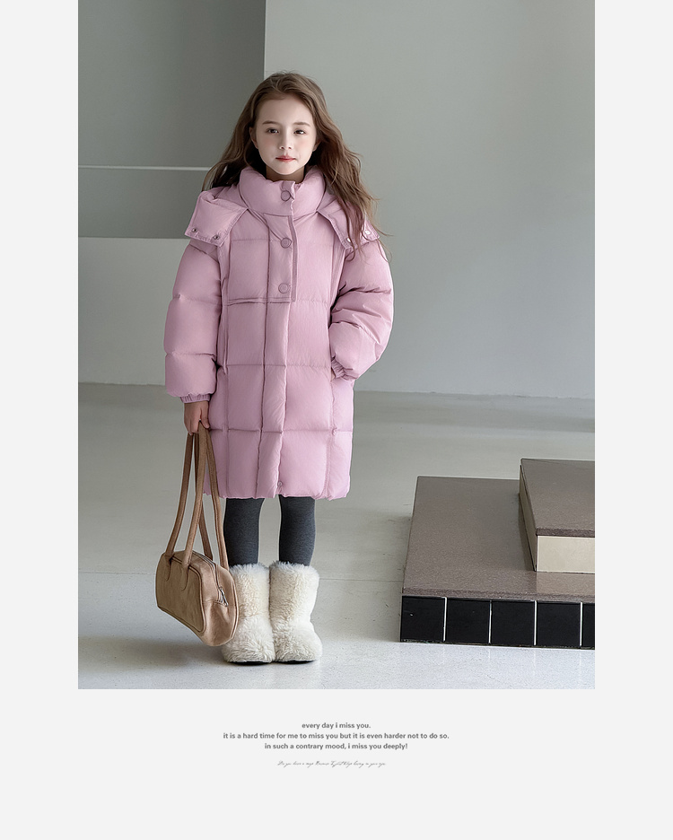 Детская одежда Tutu Little Elephant, пуховик для девочек, зимняя