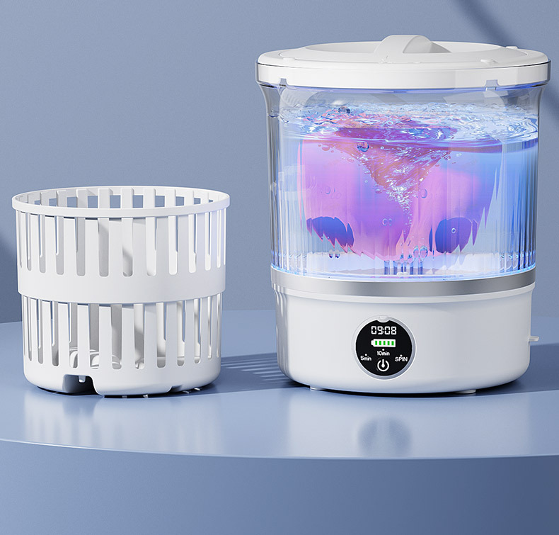 Мини-стиральная машина для сушки нижнего белья, носков и детских товаров — Портативное устройство для стирки