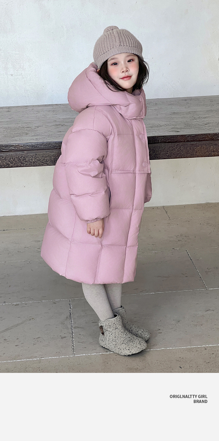 Детская одежда Tutu Little Elephant, пуховик для девочек, зимняя