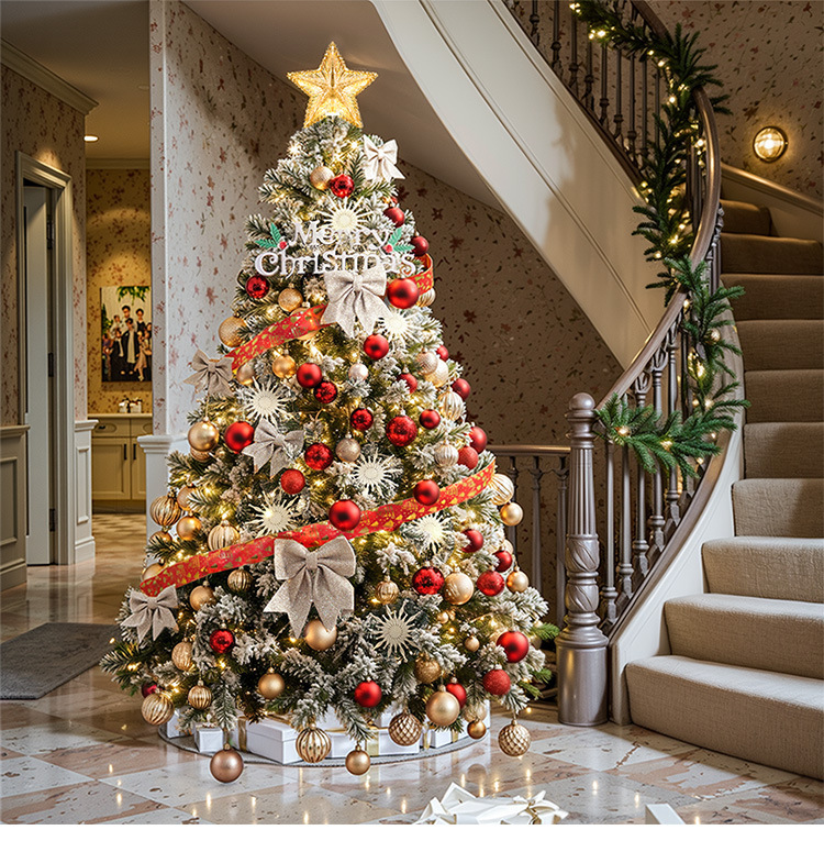 Новый набор для самостоятельного изготовления крипто-рождественской ёлки ​​2025 года: высококачественное рождественское украшение в стиле INS для гостиной