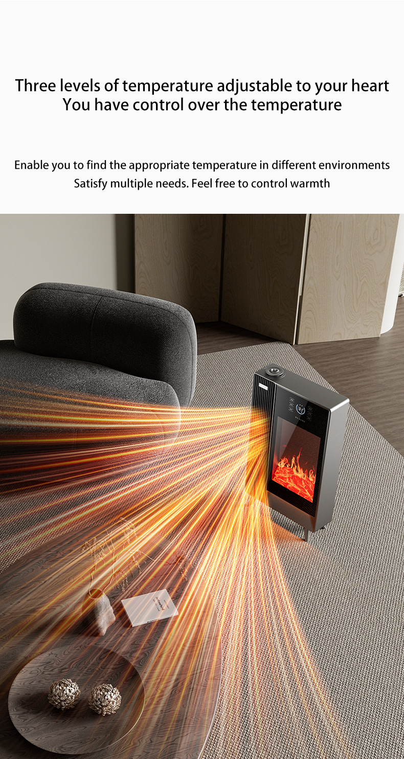 Умный каминный обогреватель трансграничное 3D моделирование распыление пламени паровой увлажнитель воздуха для дома голосовое дистанционное управление обогреватель